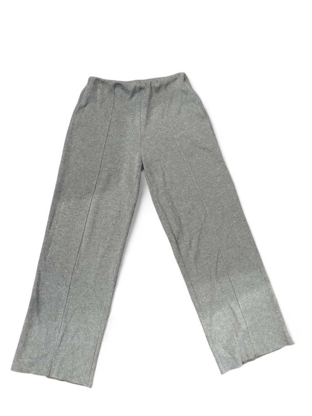 Zara Gray Sweater Wide Leg Pants